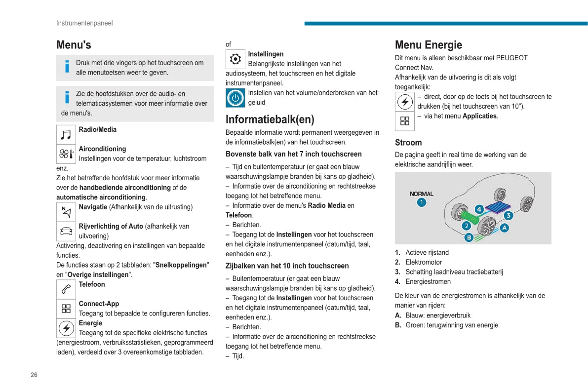 2020-2023 Peugeot 2008/e-2008 Owner's Manual | Dutch