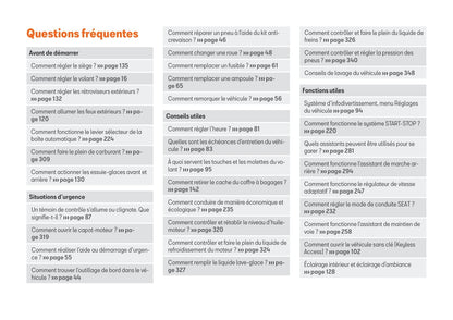 2020 Seat Leon Owner's Manual | French