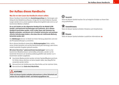 2008-2009 Seat Leon Owner's Manual | German