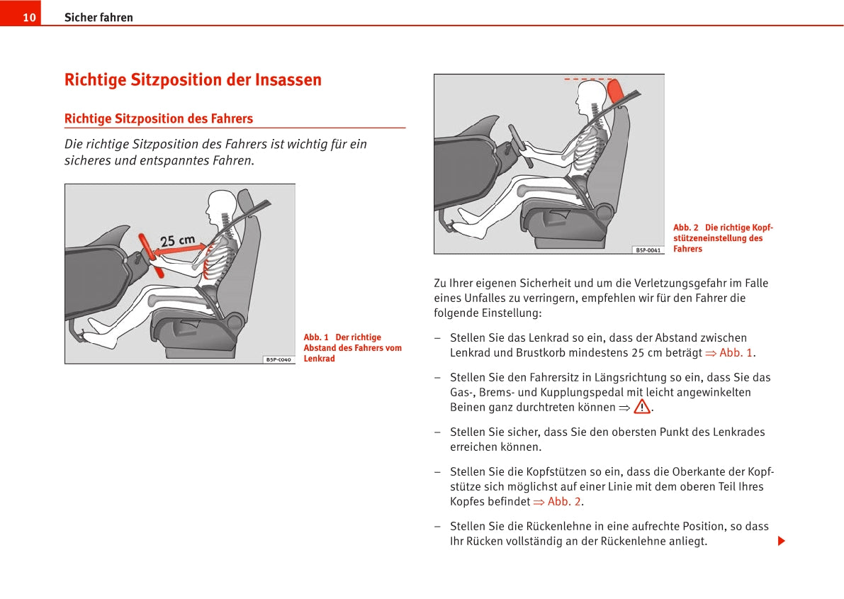 2008-2009 Seat Leon Owner's Manual | German