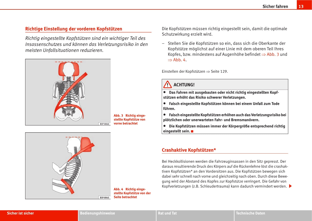 2008-2009 Seat Leon Owner's Manual | German