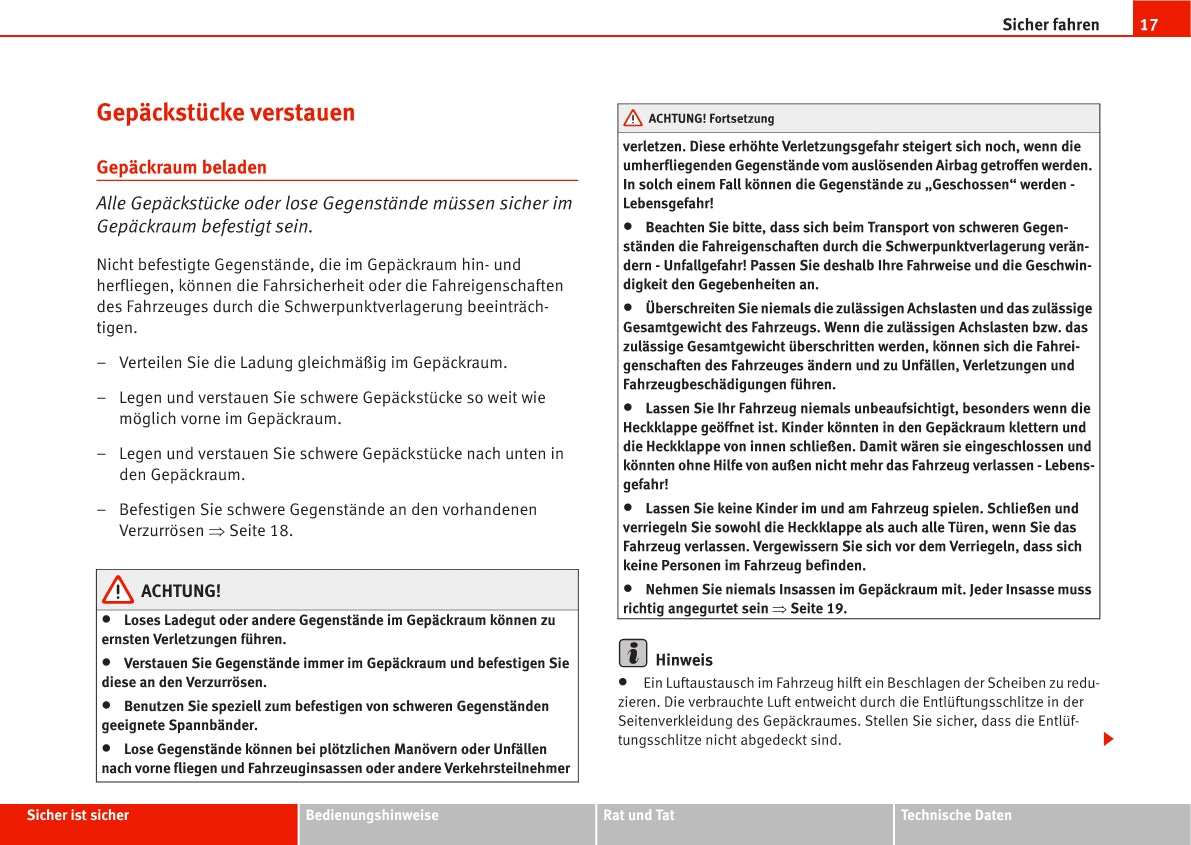 2008-2009 Seat Leon Owner's Manual | German