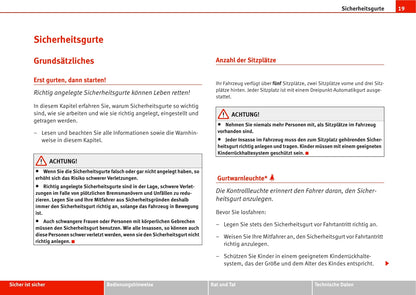 2008-2009 Seat Leon Owner's Manual | German