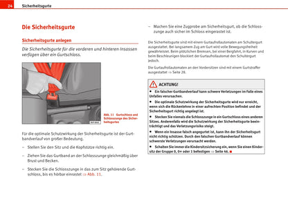 2008-2009 Seat Leon Owner's Manual | German