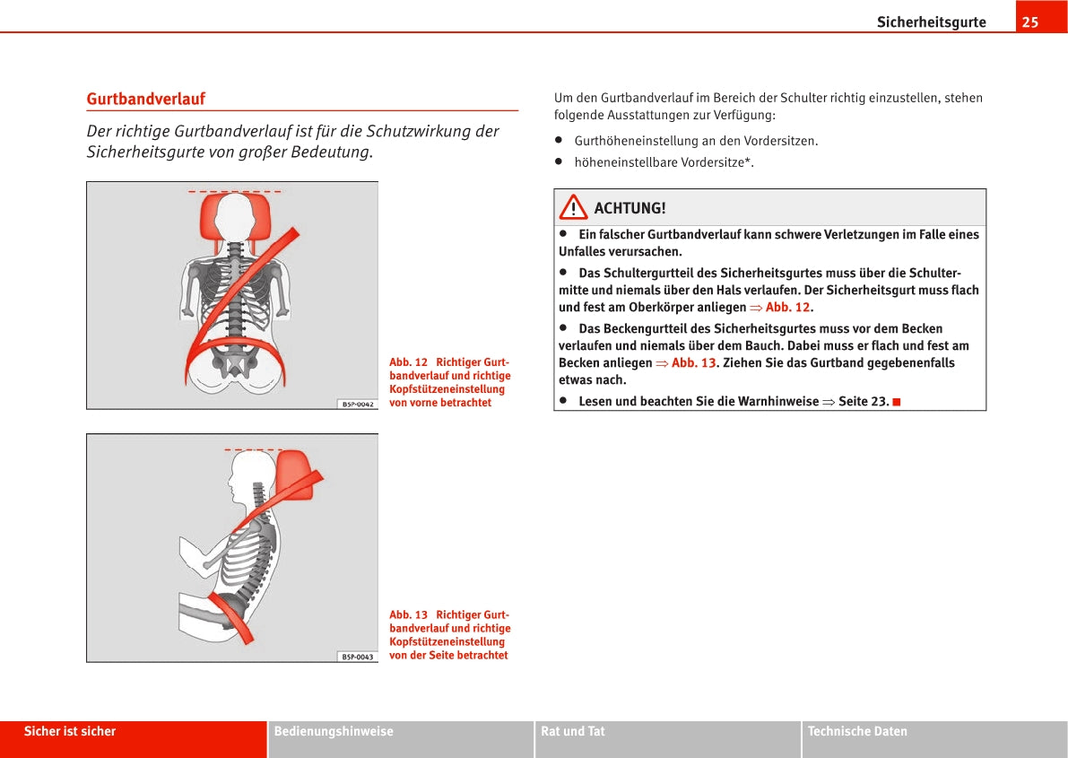 2008-2009 Seat Leon Owner's Manual | German