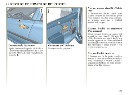 2005-2006 Renault Clio Owner's Manual | French