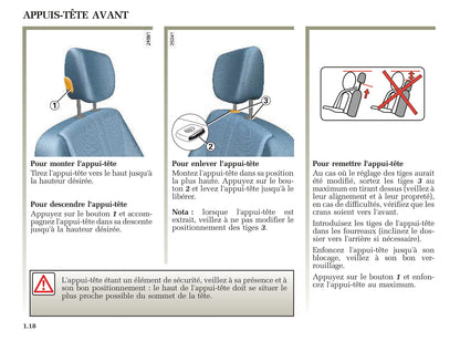 2005-2006 Renault Clio Owner's Manual | French