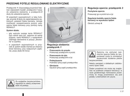 2012-2013 Renault Espace Owner's Manual | Polish