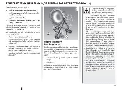 2012-2013 Renault Espace Owner's Manual | Polish