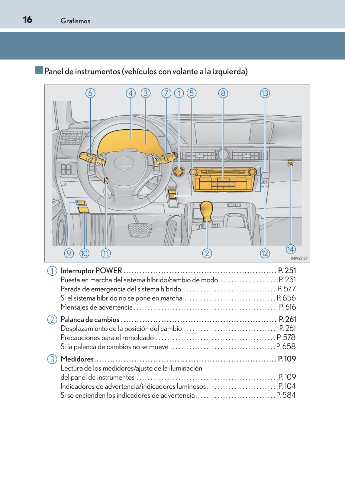 2014-2015 Lexus GS 300h/GS 450h Gebruikershandleiding | Spaans