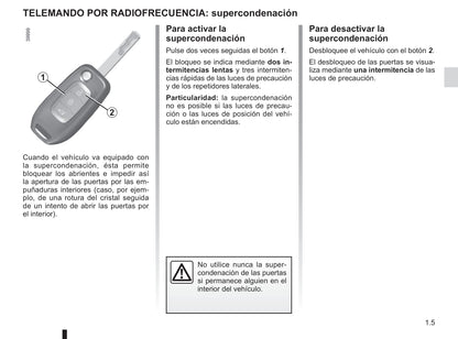 2018-2019 Renault Kadjar Owner's Manual | Spanish