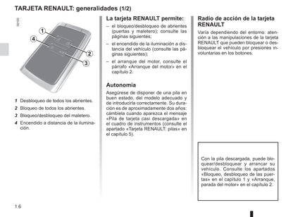 2018-2019 Renault Kadjar Owner's Manual | Spanish