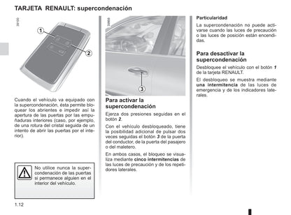 2018-2019 Renault Kadjar Owner's Manual | Spanish