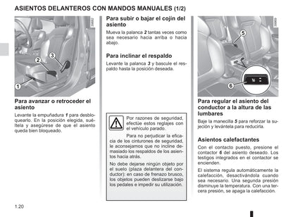 2018-2019 Renault Kadjar Owner's Manual | Spanish