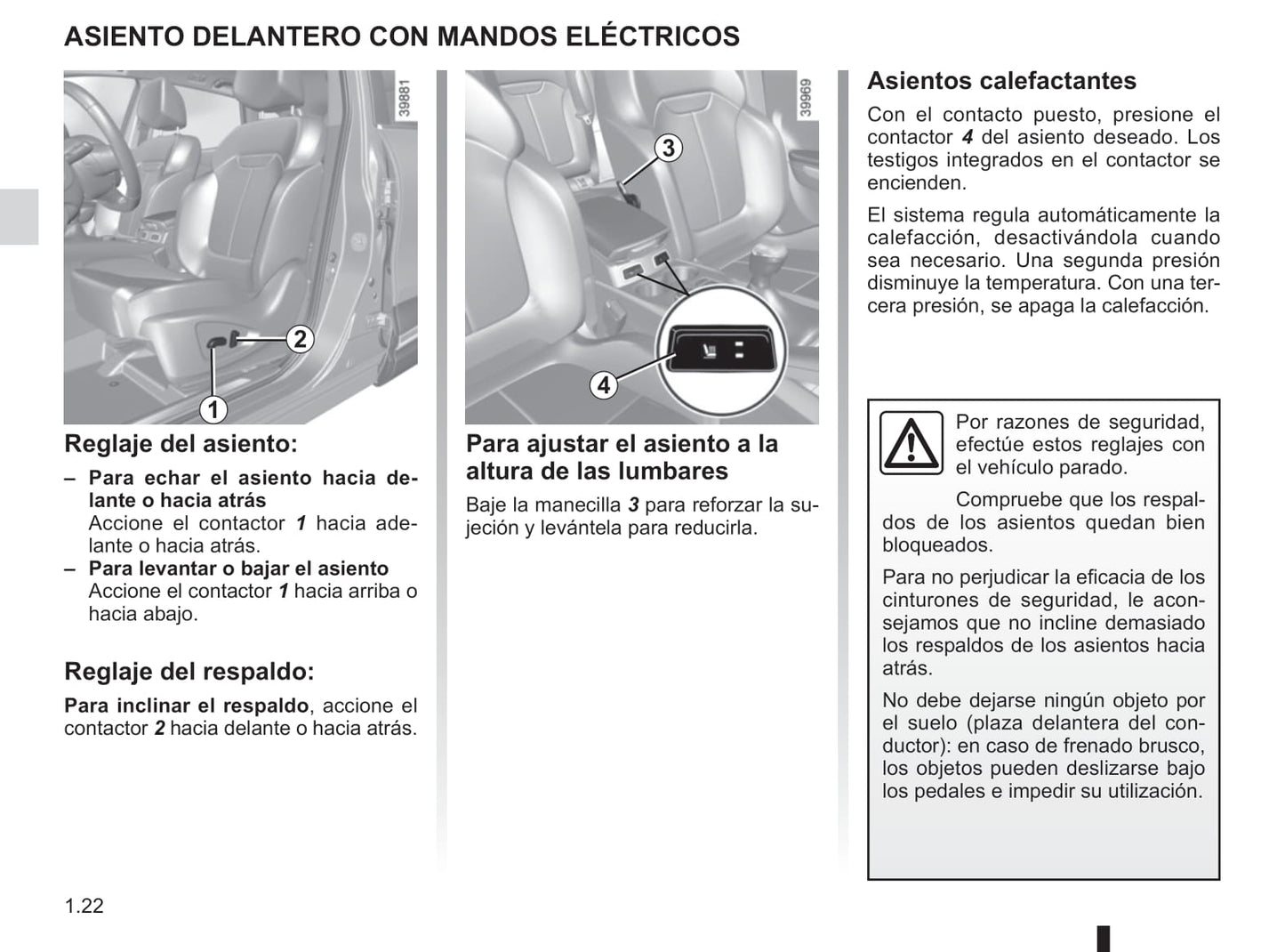 2018-2019 Renault Kadjar Owner's Manual | Spanish