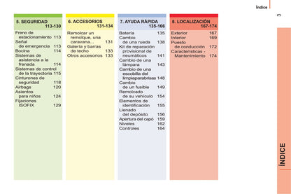 2011-2013 Citroën Nemo Bedienungsanleitung | Spanisch