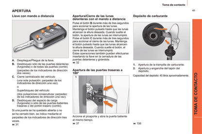 2011-2013 Citroën Nemo Bedienungsanleitung | Spanisch