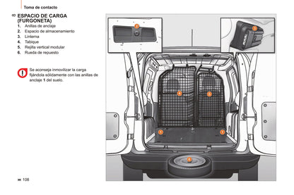 2011-2013 Citroën Nemo Bedienungsanleitung | Spanisch