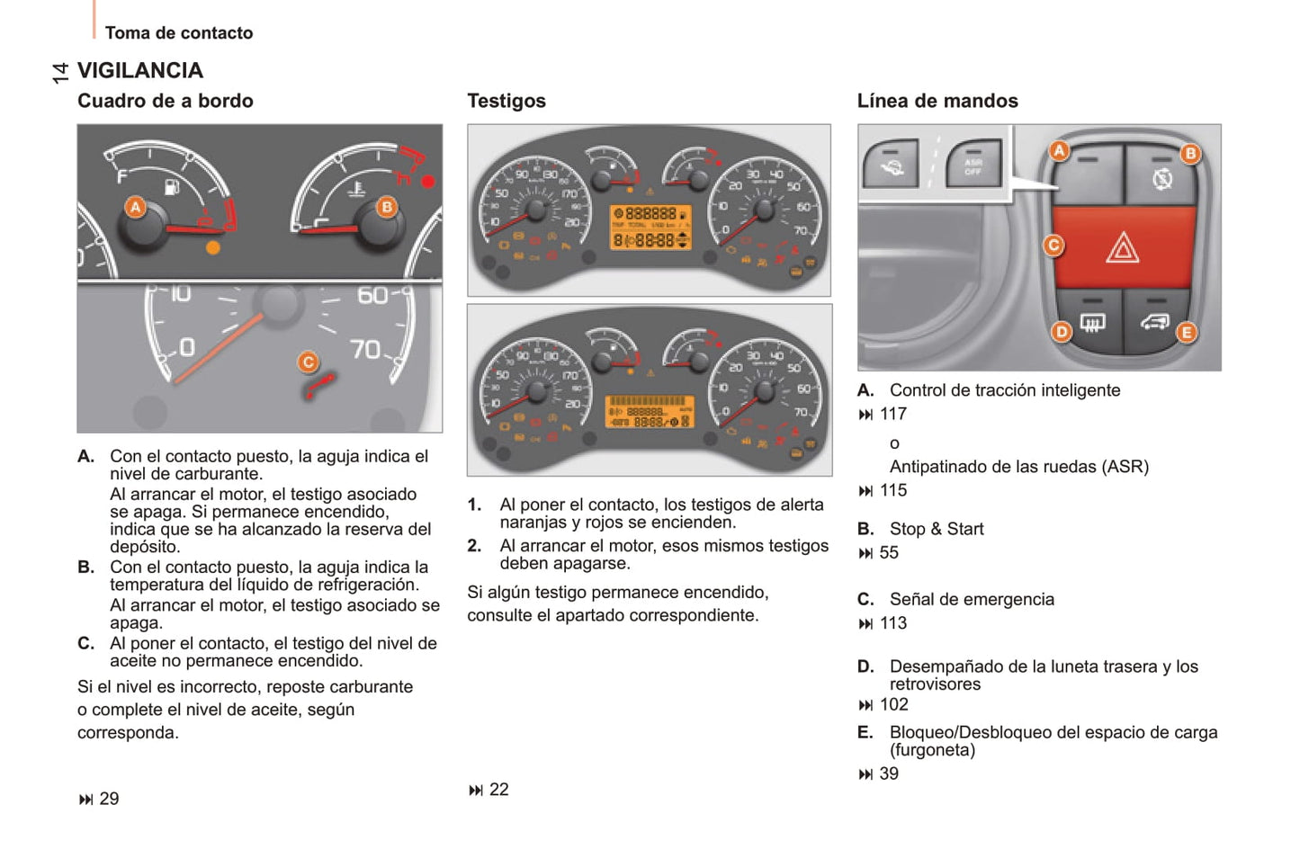 2011-2013 Citroën Nemo Bedienungsanleitung | Spanisch