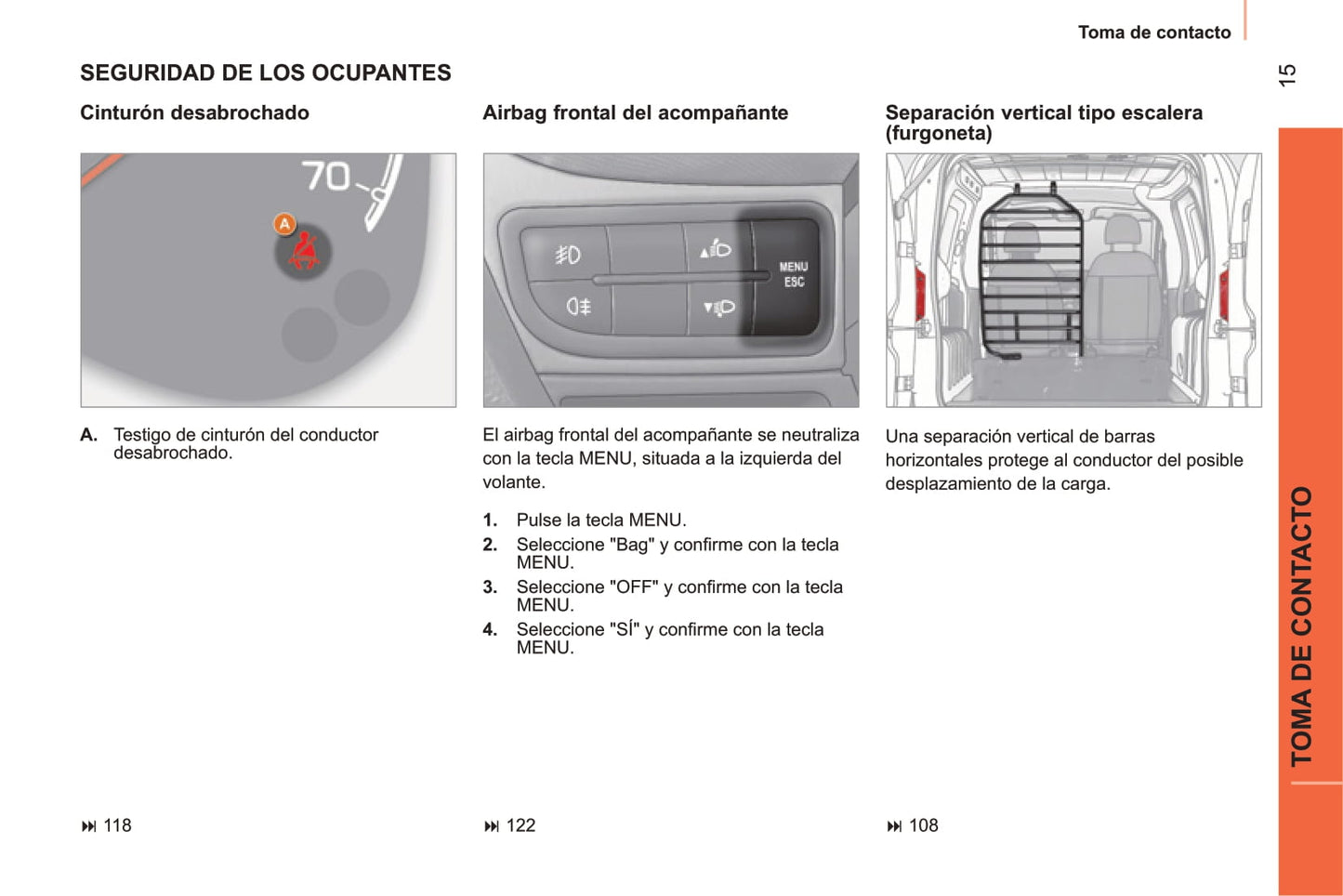 2011-2013 Citroën Nemo Bedienungsanleitung | Spanisch