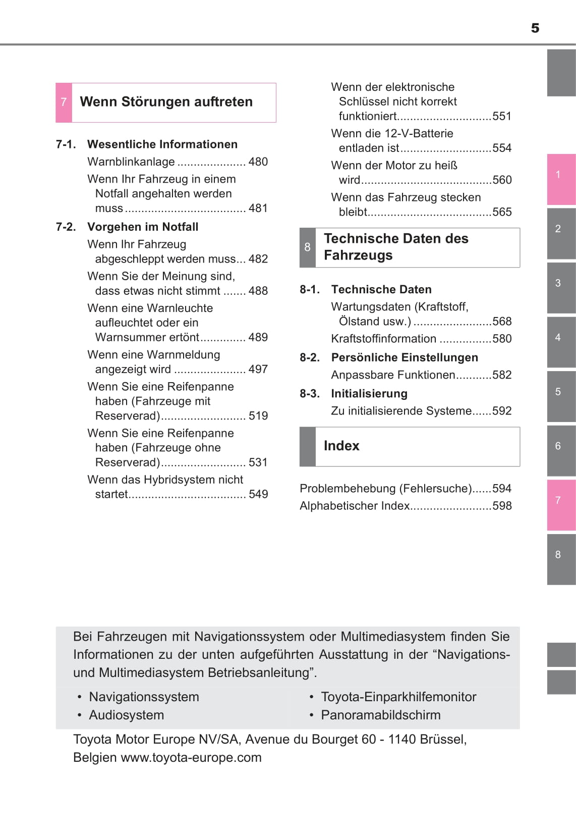 2017 Toyota RAV4 Hybrid Owner's Manual | German