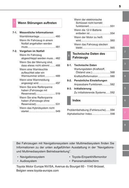 2017 Toyota RAV4 Hybrid Owner's Manual | German