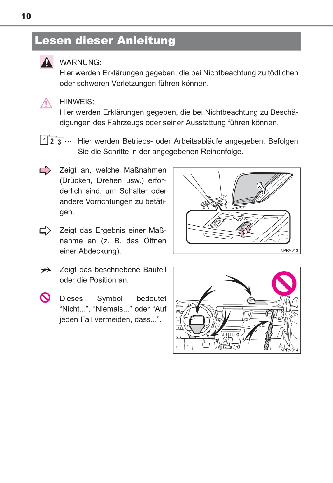 2017 Toyota RAV4 Hybrid Owner's Manual | German