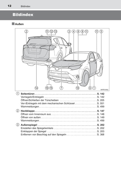 2017 Toyota RAV4 Hybrid Owner's Manual | German