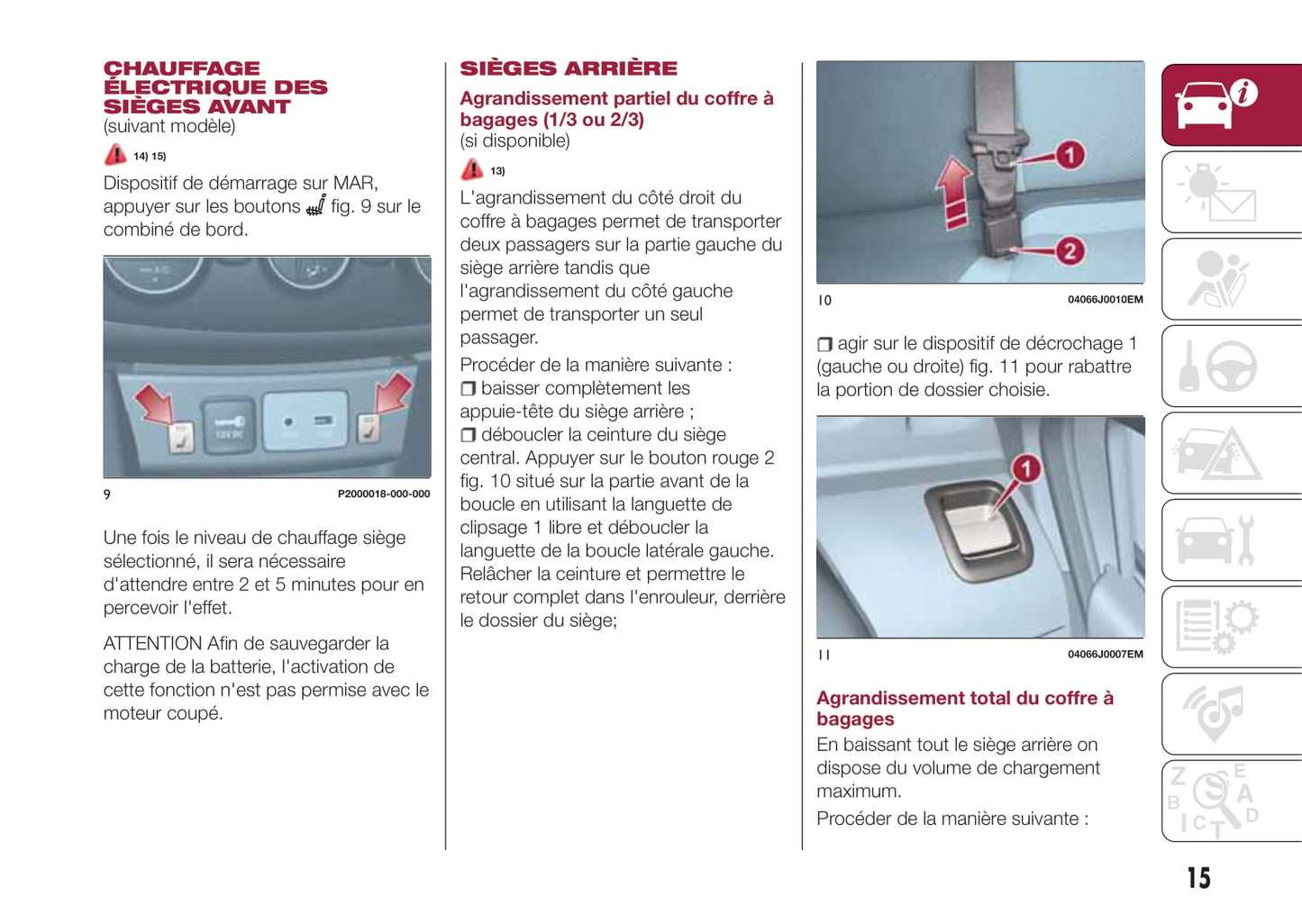 2017-2018 Fiat Tipo 4 Doors Gebruikershandleiding | Frans