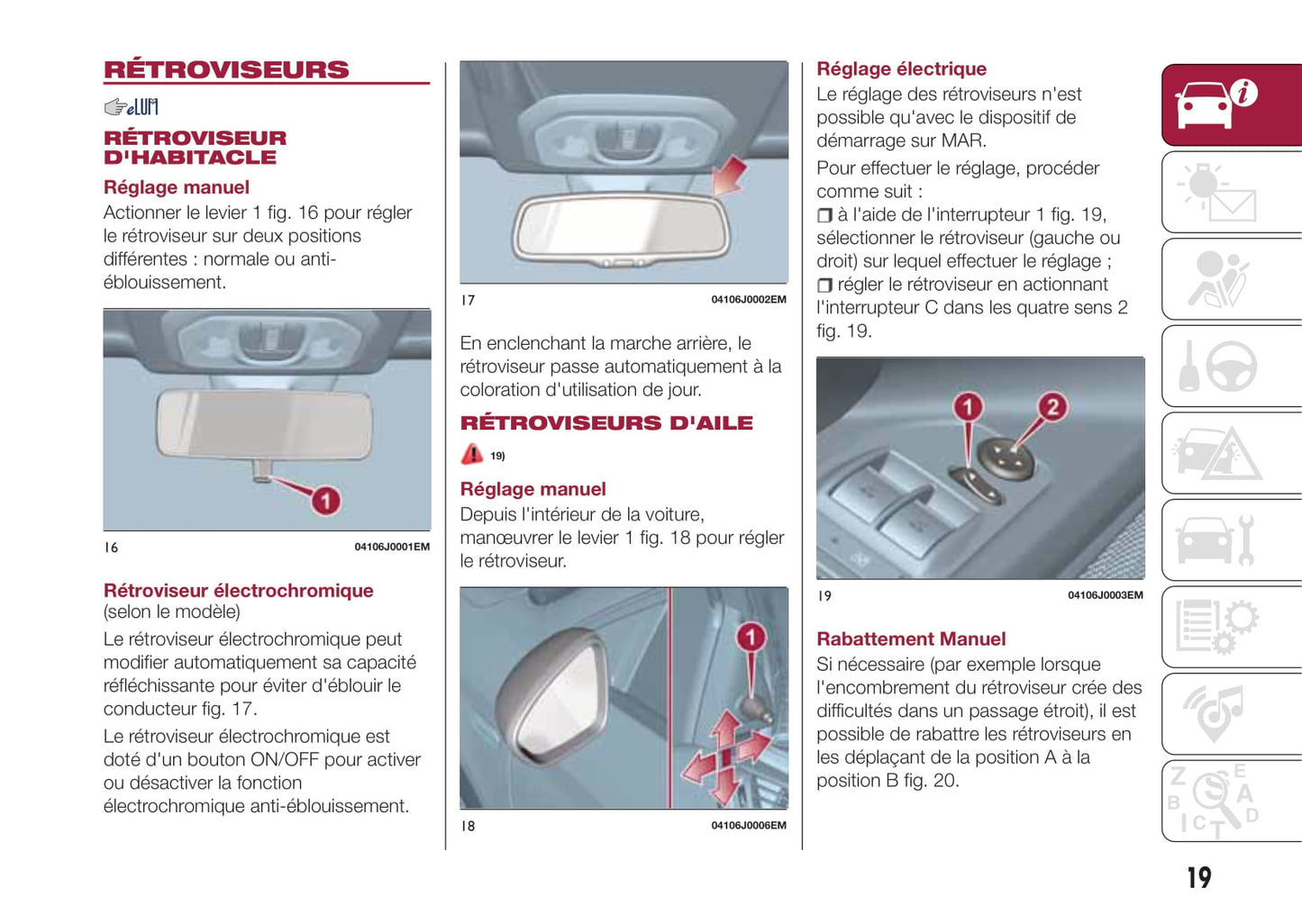 2017-2018 Fiat Tipo 4 Doors Gebruikershandleiding | Frans