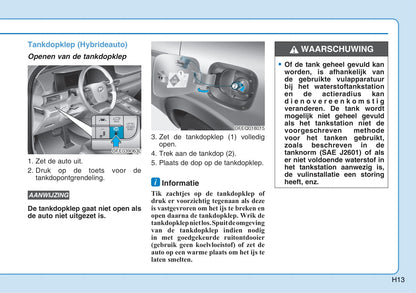 2020-2021 Hyundai Nexo Gebruikershandleiding | Nederlands