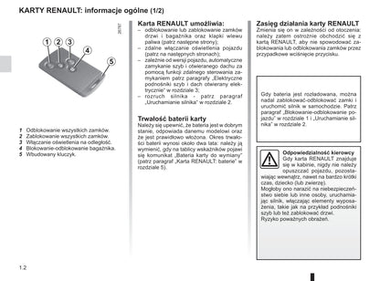 2015-2016 Renault Mégane Owner's Manual | Polish