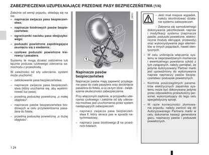 2015-2016 Renault Mégane Owner's Manual | Polish