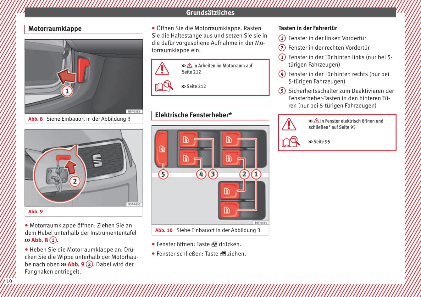 2011-2012 Seat Leon Owner's Manual | German