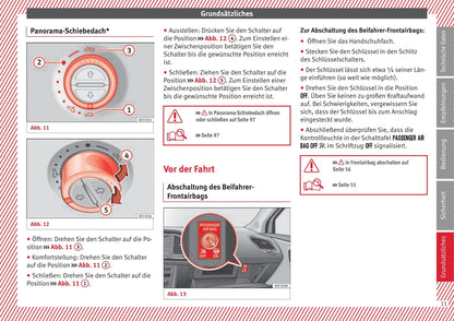 2011-2012 Seat Leon Owner's Manual | German