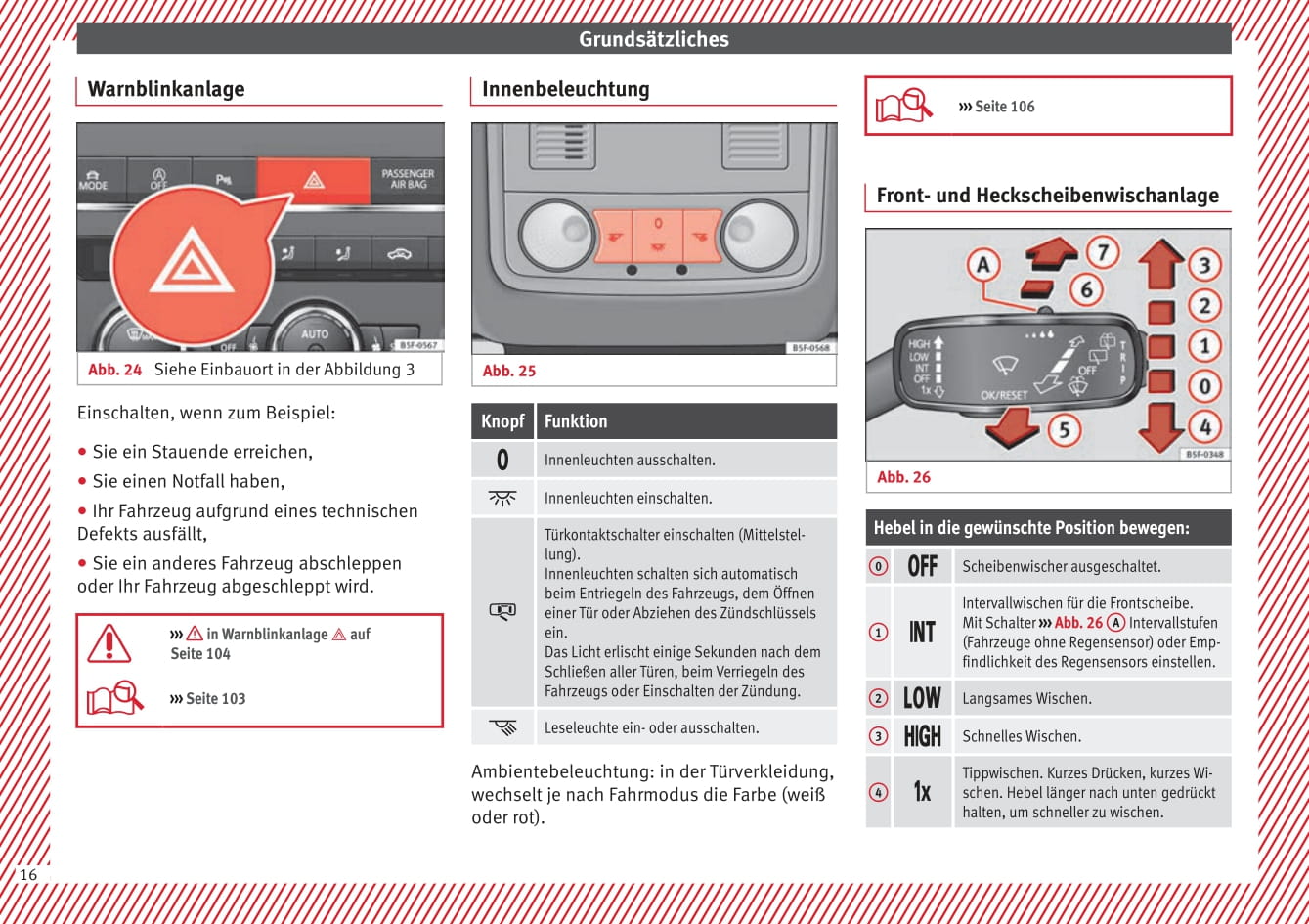 2011-2012 Seat Leon Owner's Manual | German