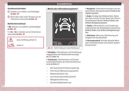 2011-2012 Seat Leon Owner's Manual | German