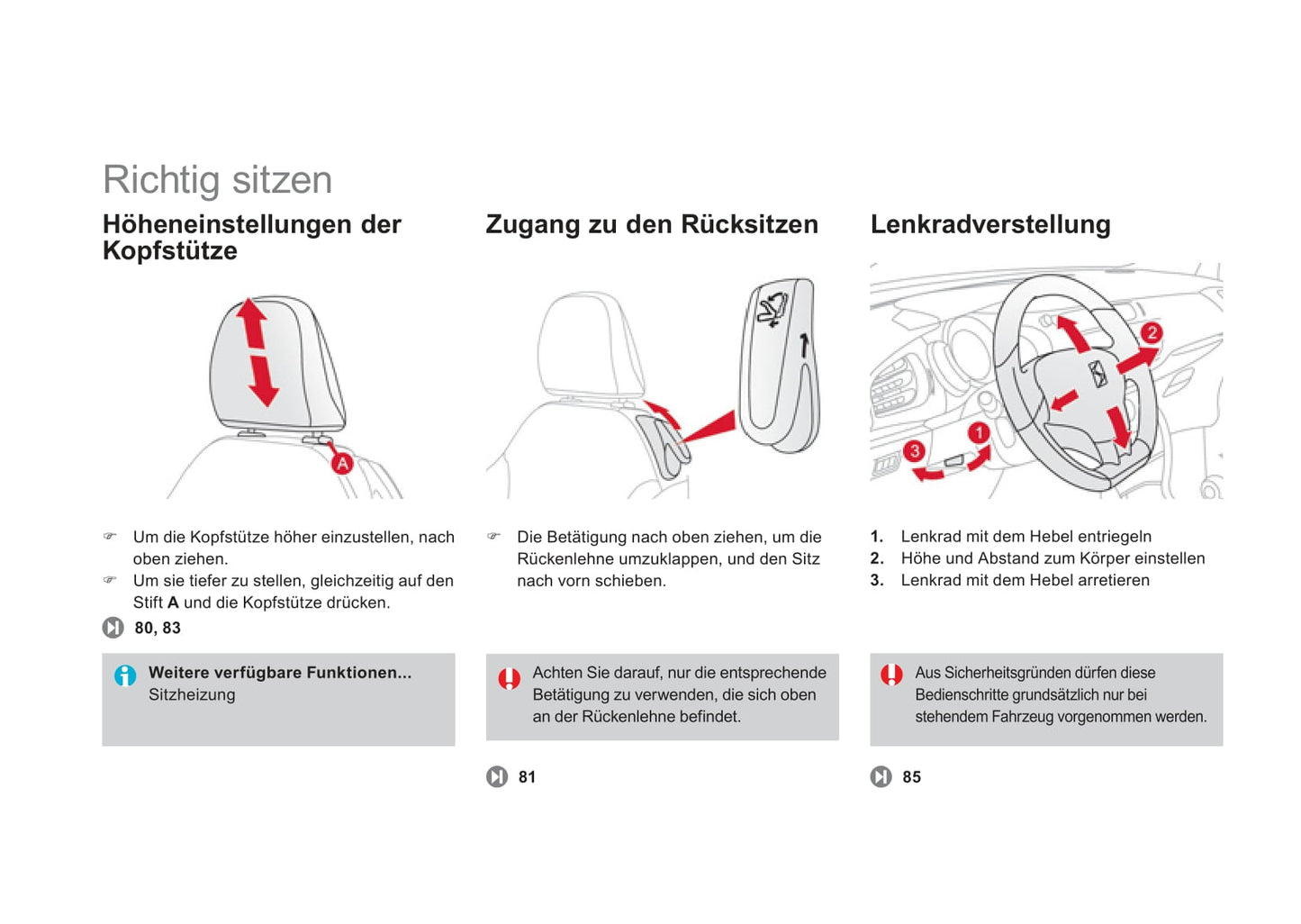 2009-2014 Citroën DS3 Manuel du propriétaire | Allemand