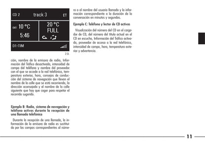 Alfa Romeo 166 Ics Integrated Control System Instrucciones 2004 - 2008