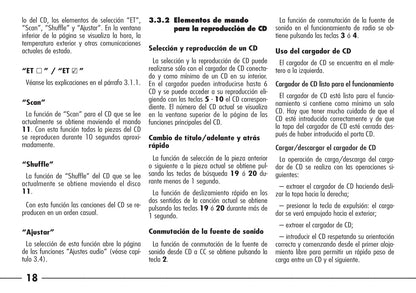 Alfa Romeo 166 Ics Integrated Control System Instrucciones 2004 - 2008