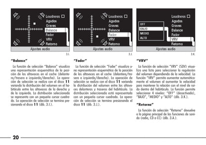 Alfa Romeo 166 Ics Integrated Control System Instrucciones 2004 - 2008