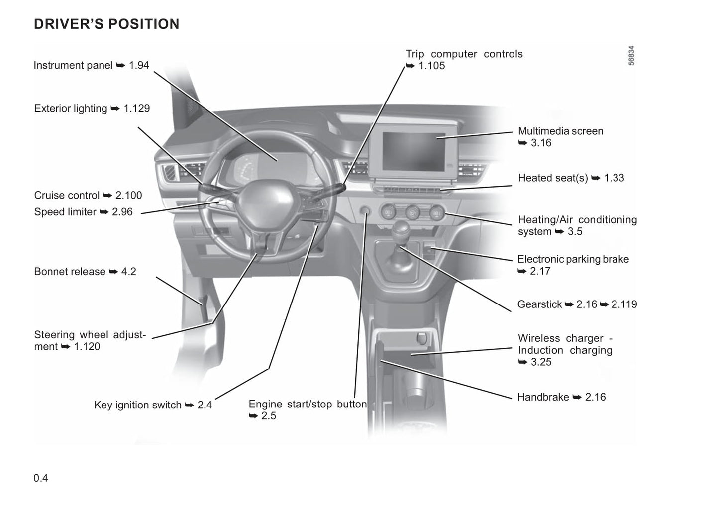 2021-2022 Renault Kangoo Owner's Manual | English