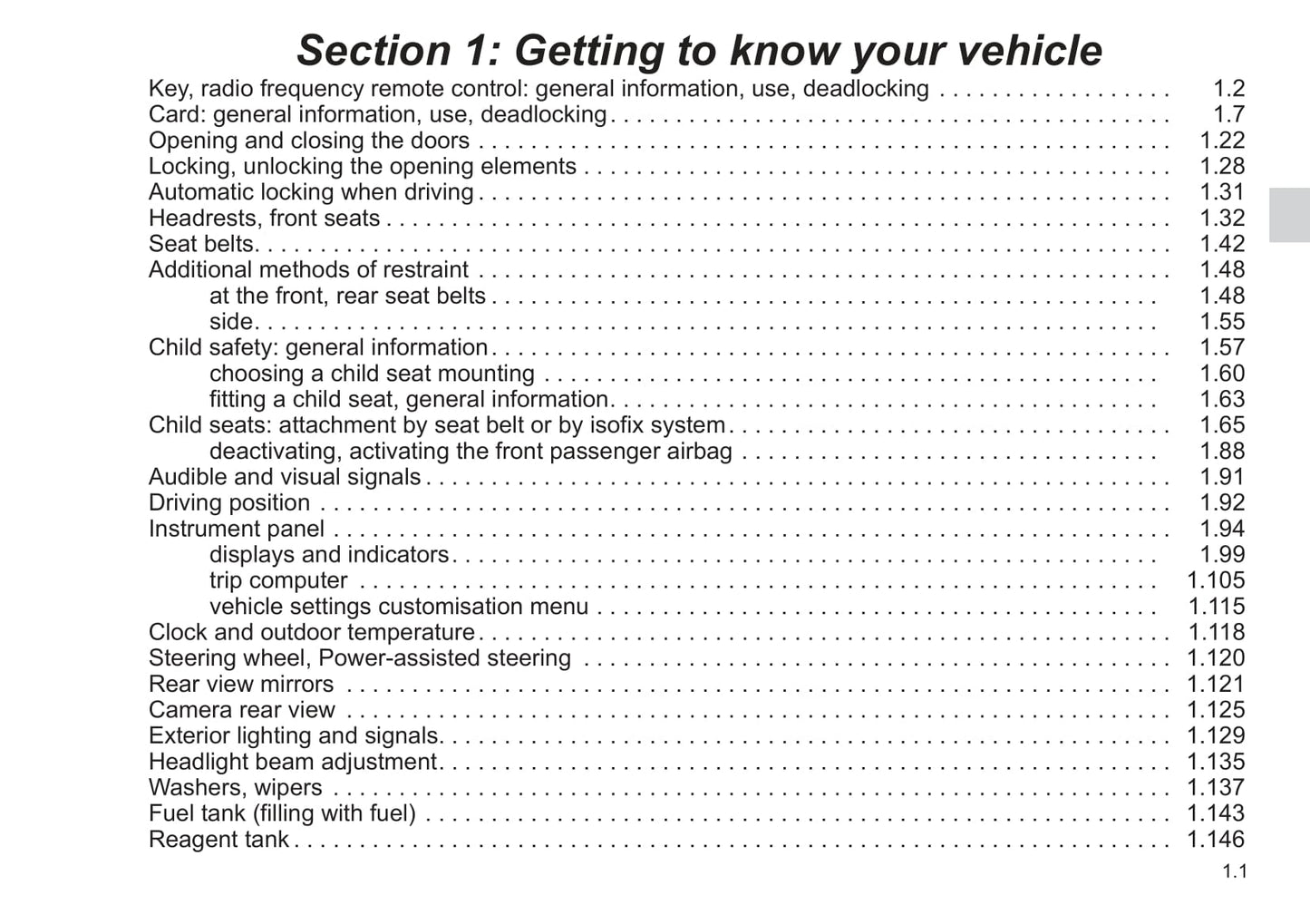 2021-2022 Renault Kangoo Owner's Manual | English