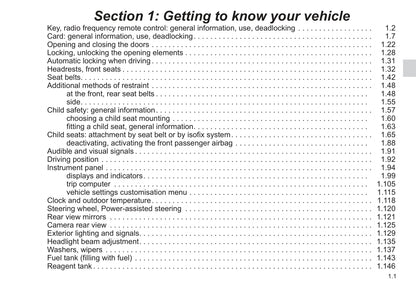 2021-2022 Renault Kangoo Owner's Manual | English