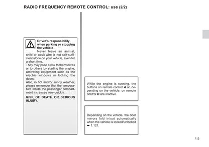 2021-2022 Renault Kangoo Owner's Manual | English