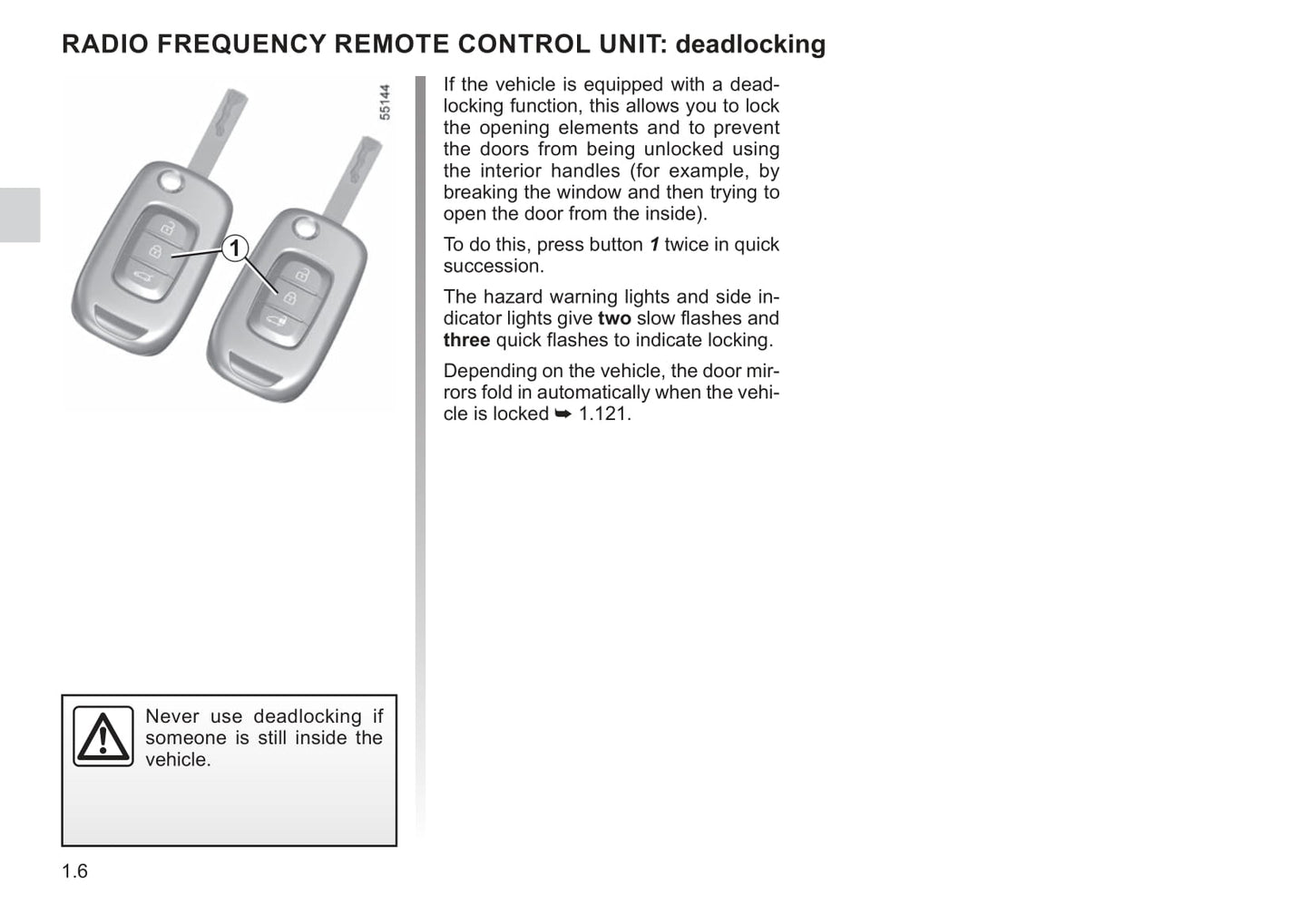 2021-2022 Renault Kangoo Owner's Manual | English