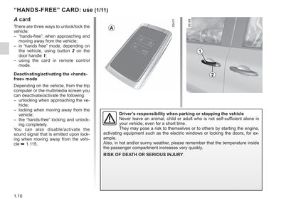 2021-2022 Renault Kangoo Owner's Manual | English