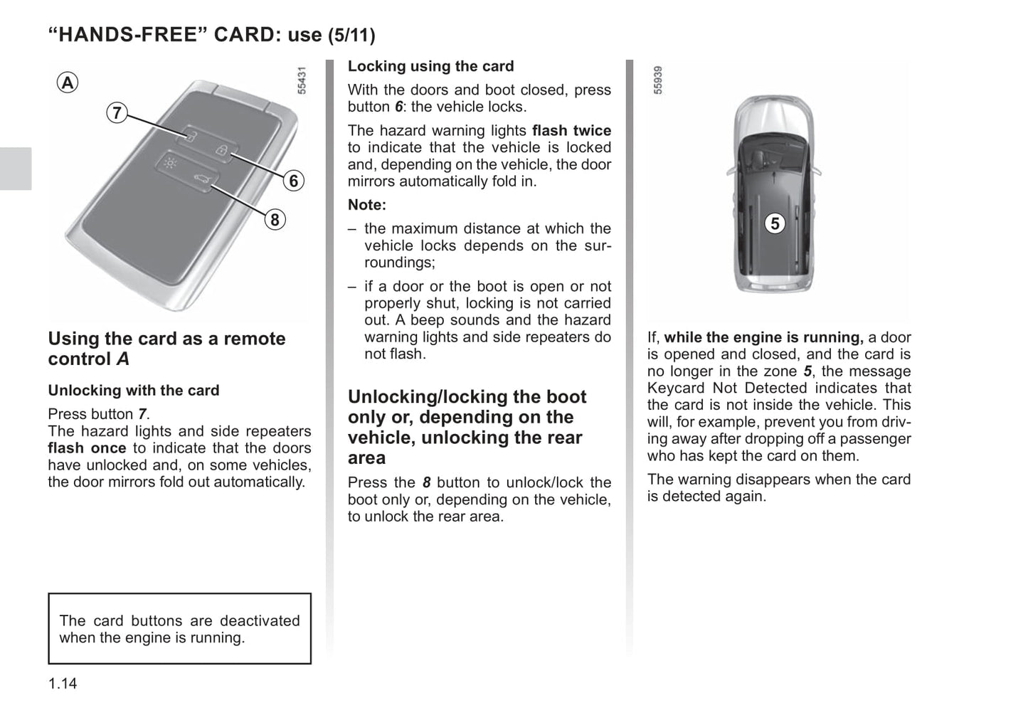 2021-2022 Renault Kangoo Owner's Manual | English