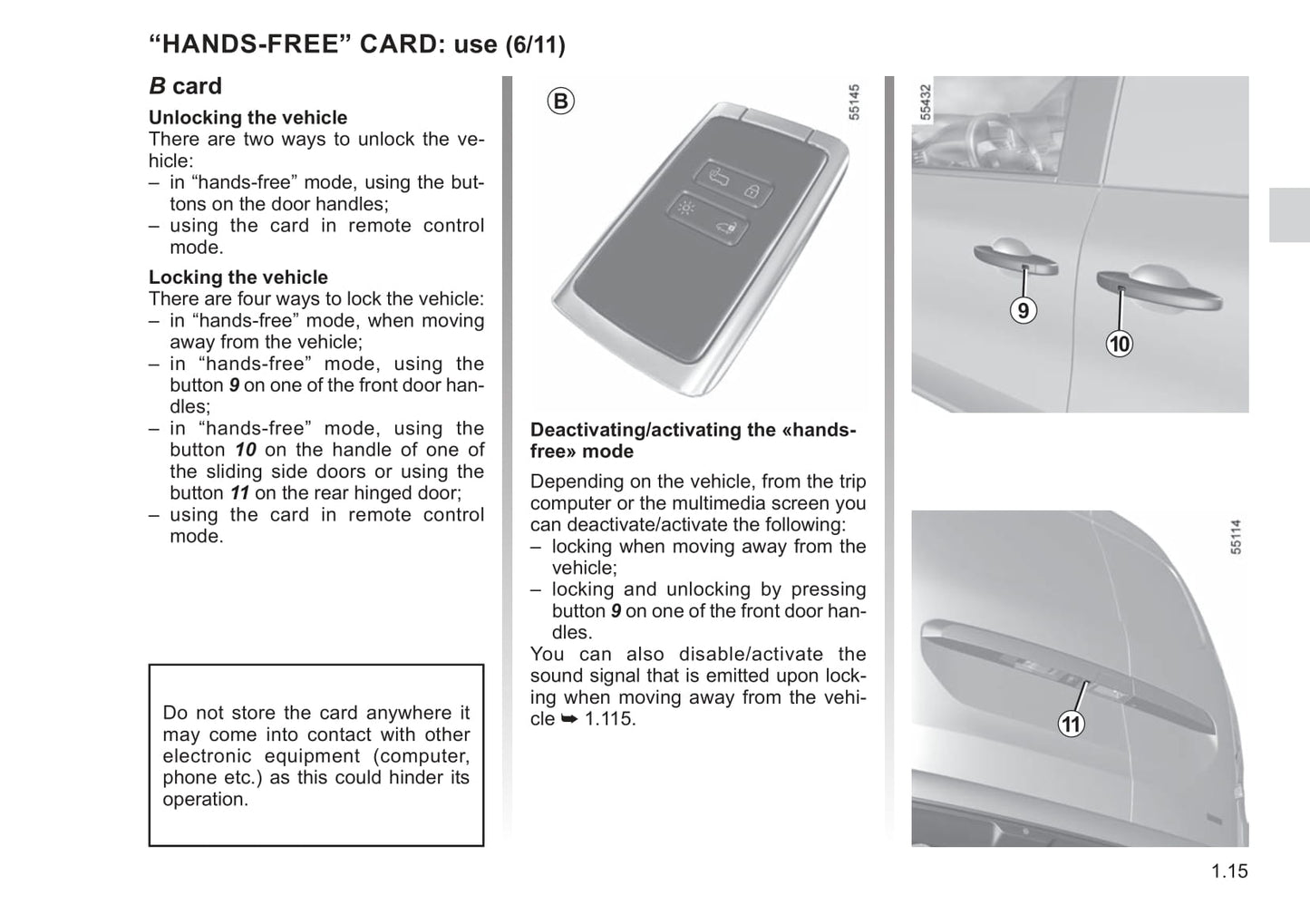 2021-2022 Renault Kangoo Owner's Manual | English