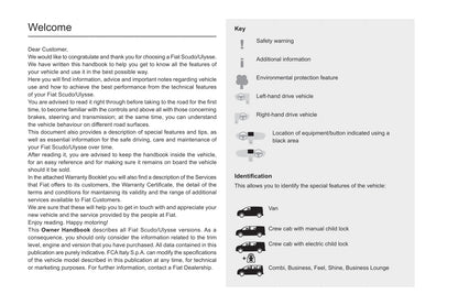 2022-2023 Fiat Scudo Ulysse Gebruikershandleiding | Engels